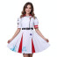Egg Party Heather Heartless Nurse Costume - White Nurse Dress Heather Cosplay