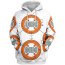 Star Wars BB-8 Costume - Hoodie Sweatpants BB-8 Cosplay