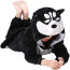 Kids Black Husky Costume - Onesie Jumpsuit Black Husky Cosplay