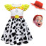 Girls Toy Story Jessie Costume - Dress Mask Hat Set Jessie Cosplay