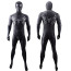 Super Heroes Secret Wars #8: Black Spider-Man Costume - Bodysuit Mask Set Black Spider-Man Cosplay
