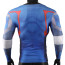 Avengers Captain America Costume - Gym Shirt Workout Captain America Cosplay