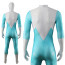 Incredibles Frozone Costume - Blue White Animated Style Bodysuit Mask Frozone Cosplay