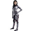 Marvel's Guardians of the Galaxy Gamora Costume - White Bodysuit Gamora Cosplay