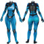 Marvel Rivals Fantastic Four Invisible Woman Costume - Blue Bodysuit Invisible Woman Cosplay