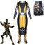 Scorpion Mortal Kombat Lycra Cosplay Costume