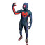Spider-Man Across the Spider-Verse Miles Morales Suit Costume - Blue Bodysuit Mask Spider-Man Cosplay
