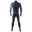 Captain America The Winter Soldier Bucky Barnes Costume - Basic Outfit Dark Blue Bodysuit Winter Soldier Cosplay