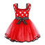 Minnie Mouse Costume - Baby Girls Red Pink Dress Minnie Mouse Cosplay