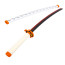 Demon Slayer Kyojuro Rengoku Nichirin Sword Prop - Nichirin Sword Kyojuro Rengoku Cosplay Costume Prop