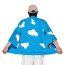 Demon Slayer Urokodaki Sakonji Costume - Blue Kimono Jacket with White Cloud Urokodaki Sakonji Cosplay