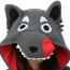 Little Red Riding Hood Wolf Costume - Onesie Jumpsuit Sly Wolf Cosplay