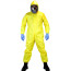 Breaking Bad Walter White Costume - Yellow Toxic Hazmat Suit Jumpsuit Breaking Bad Walter White Cosplay