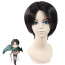 Attack on Titan Mikasa Ackerman Wig - Mikasa Ackerman Costume Wig Prop