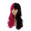 Monster High Movie Draculaura Wig - Draculaura Bi-Color Cosplay Costume Wig Prop