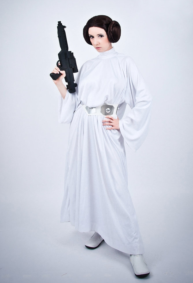 Classic Princess Leia Star Wars Complete Costume Cosplay