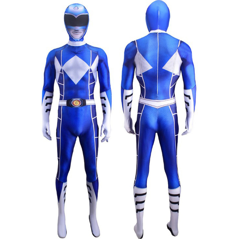 Power Ranger Blue Costume