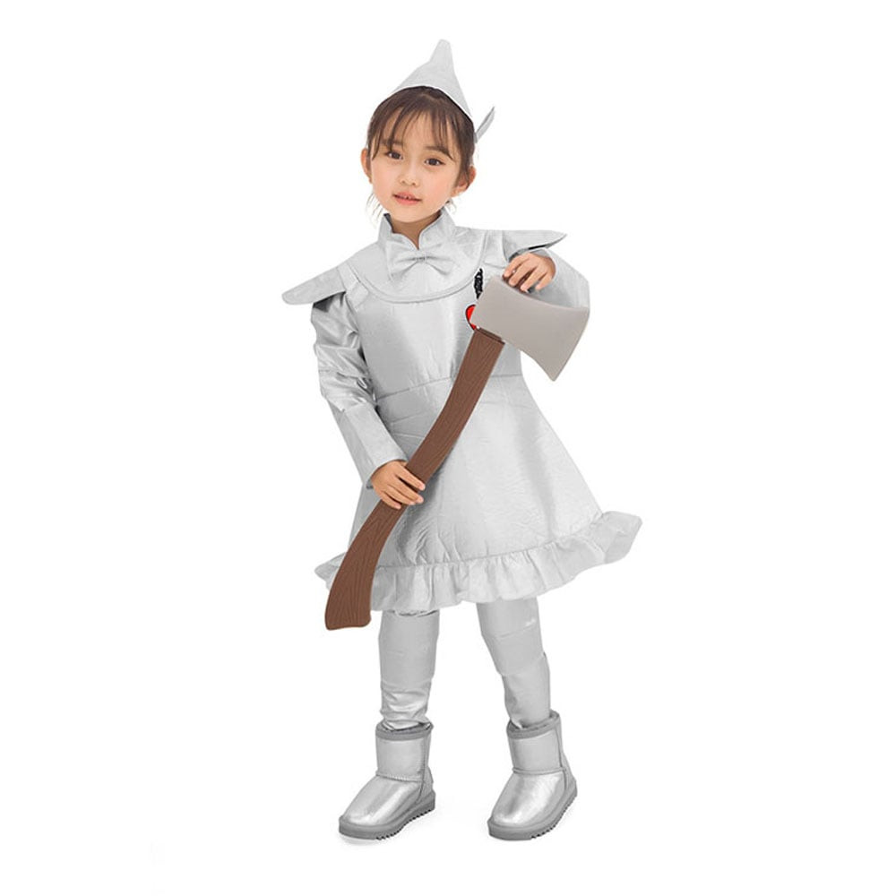 Girls Tin Man Wizard of Oz Costume