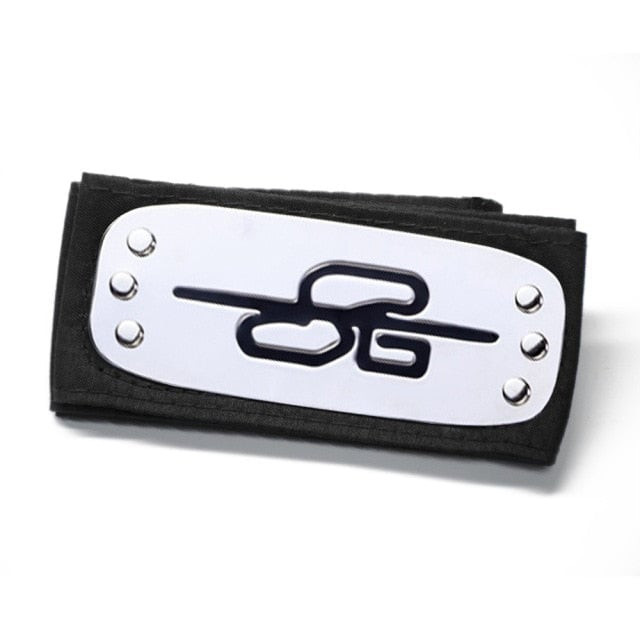 Akatsuki Kumogakure Hidden Cloud Village Headband From Naruto Cosplay Costume Prop