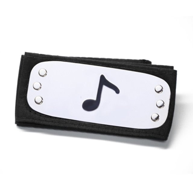 Otogakure Hidden Sound Village Headband From Naruto Cosplay Costume Prop