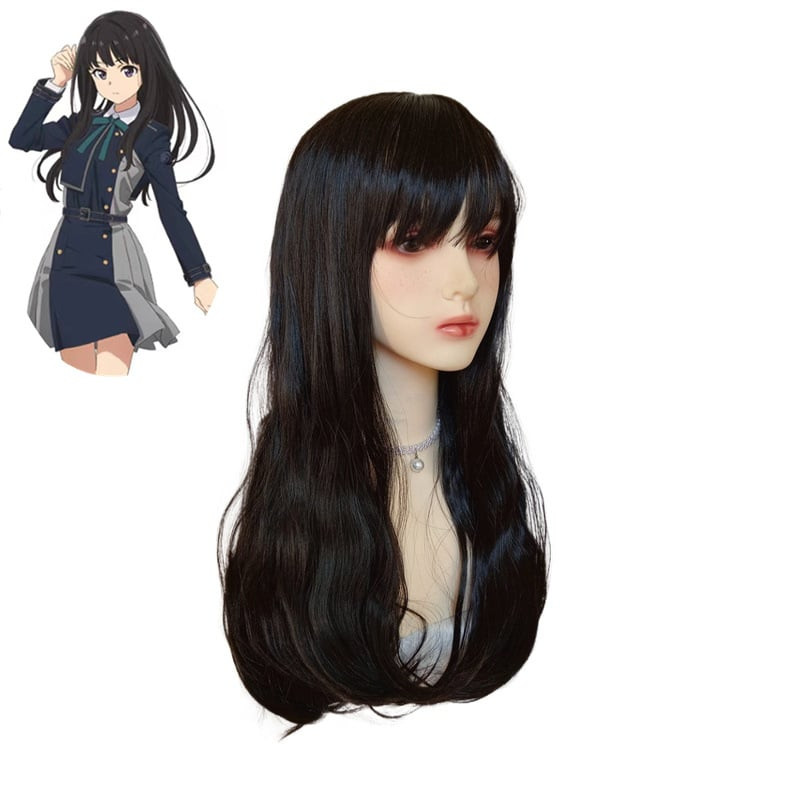 Lycoris Recoil Takina Inoue Wig - Takina Inoue Cosplay Costume Wig Prop