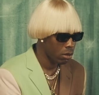 Tyler The Creator Wig - Short Blonde Wig Tyler The Creator Cosplay Costume