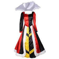 Alice in Wonderland Queen of Hearts Cosplay Costume
