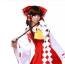 Touhou Project Hakurei Reimu Cosplay Costume