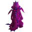 Giant Purple Dragon Mascot Costume
