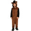 Kids Horse Costume - Onesie Jumpsuit Brown Horse Cosplay