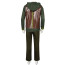 How To Train Your Dragon Hiccup Costume - Green Shirt Pants Vest Hiccup Cosplay