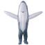 Grey Shark Inflatable Costume