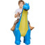 Kids Blue Brachiosaurus Inflatable Costume - Brachiosaurus Cosplay