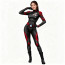 Marvel Rivals Invisible Woman Costume - Black Red Bodysuit Invisible Woman Cosplay