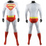 DC Comics Superman #3 Superman Costume - White Red Bodysuit Superman Cosplay