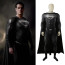 Justice League Snyder Cut Black Superman - Muscle Pattern Bodysuit Cape Superman Cosplay