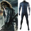 Captain America The Winter Soldier Bucky Barnes Costume - Basic Outfit Dark Blue Bodysuit Winter Soldier Cosplay