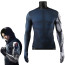 Captain America The Winter Soldier Costume - Long Sleeved T-Shirt Winter Soldier Bucky Barnes Cosplay