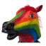 Rainbow Horse Mask Prop - Rainbow Horse Cosplay Costume Mask