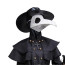 Women Medieval Plague Doctor Costume - Full Set Coat Hat Mask Plague Doctor Cosplay