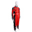 Formula 1 Racing Suit Costume - Red Jumpsuit Racer Driver Cosplay