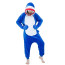 Kids Blue Shark Costume - Onesie Jumpsuit Blue Shark Cosplay