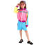 Girls 90s Tracksuit Costume - Pink Jacket Pants 90s Tracksuit Cosplay