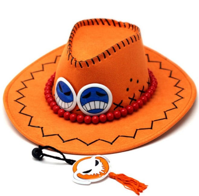 One Piece Portgas D Ace Hat Cap Costume