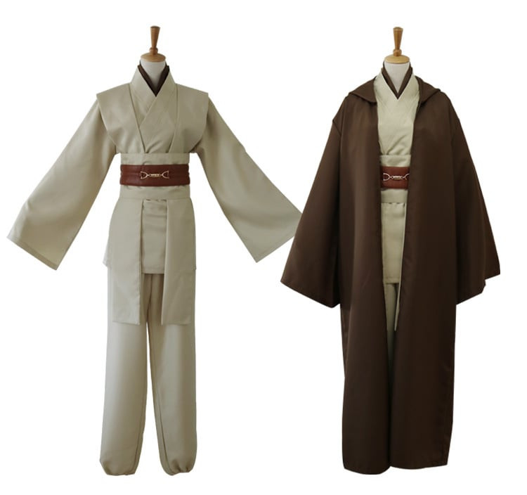 Obi Wan Anakin Star Wars Jedi Cosplay Costume For Adults Halloween Costume