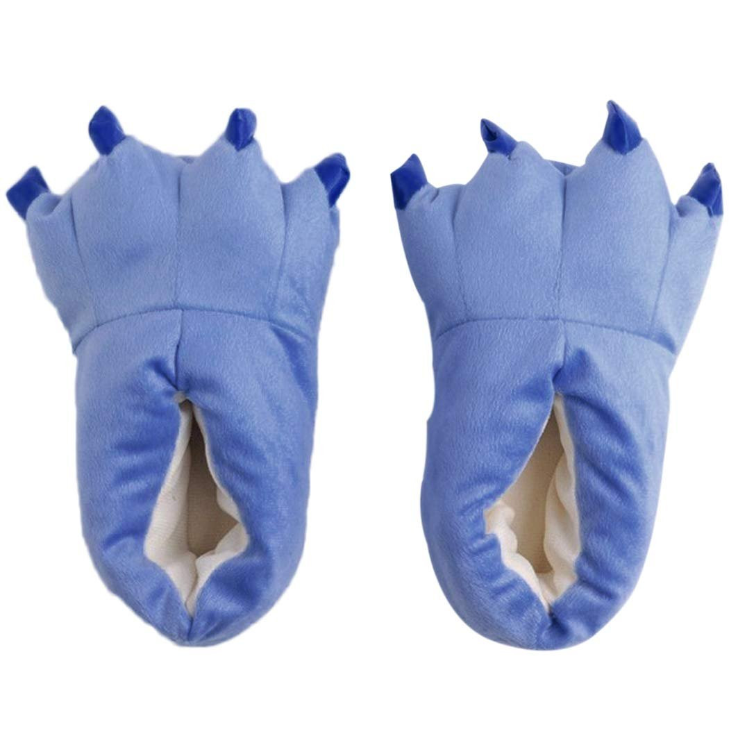 Navy Blue Monster Feet Slippers Prop - Navy Blue Monster Costume Cosplay Prop