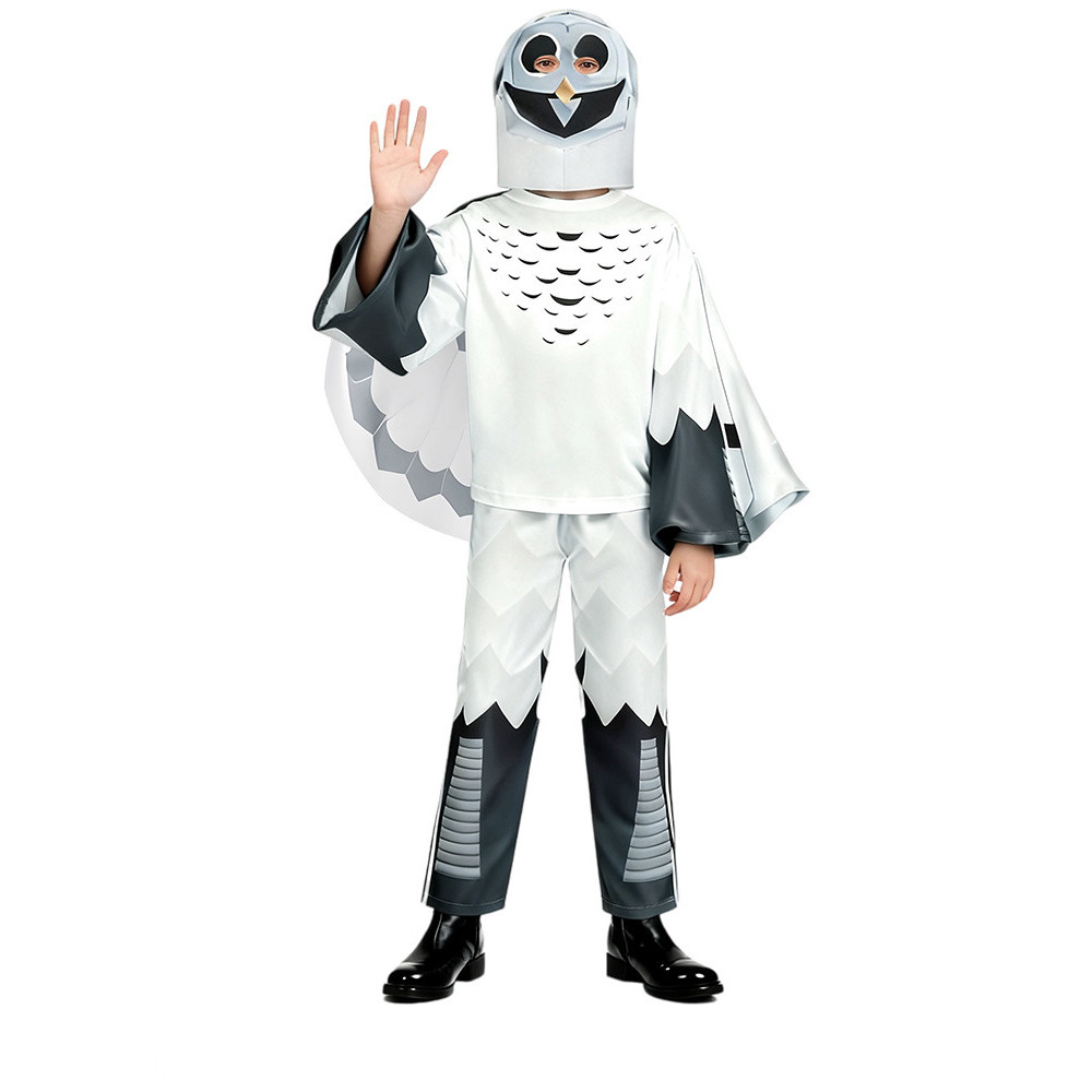 99 Nights In The Forest Owl Costume - White Bodysuit Mask Set Owl Cosplay