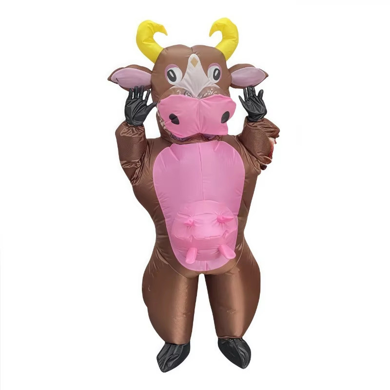 Brown Cow Inflatable Costume - Brown Cow Cosplay