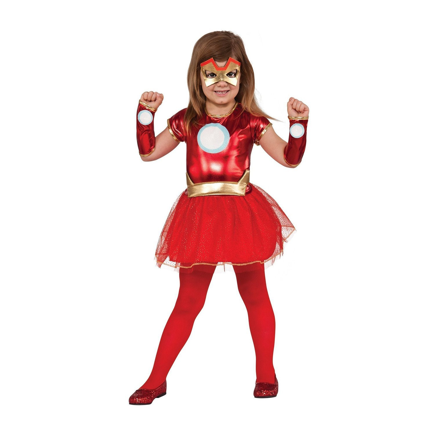 Marvel Avengers Lil Iron Lady Iron Man Tutu Girls Costume
