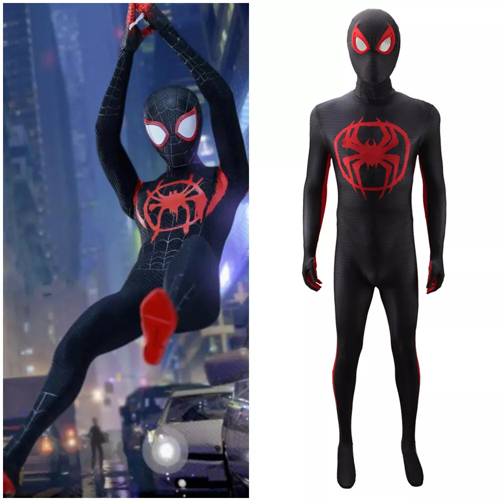 Spider-Man 2 Across the Spider-Verse Miles Morales Costume - Body Suit Type 1 Miles Morales Cosplay